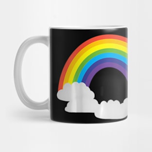 Kids 5 Year Old Birthday Rainbow Mug